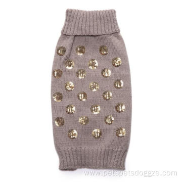 Luxury Glitter Princess Style Dog Sweater Clothes